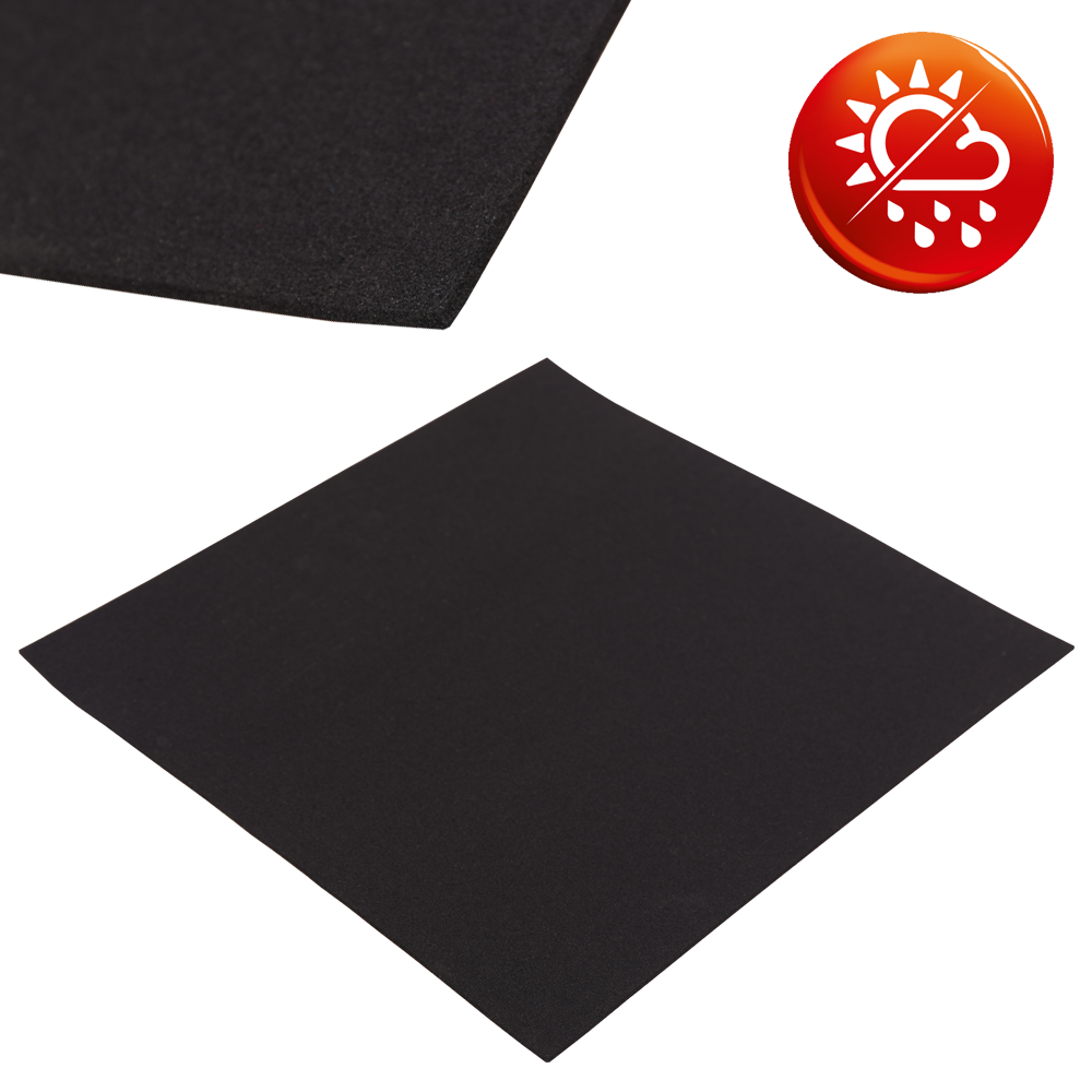 EPDM Zellkautschuk schwarz Platten 